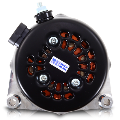 Billet Machined 170 Amp Racing Alternator GM Truck LS Engine Swap | B8206170M | by: Mechman @ the lowest price of $429.00