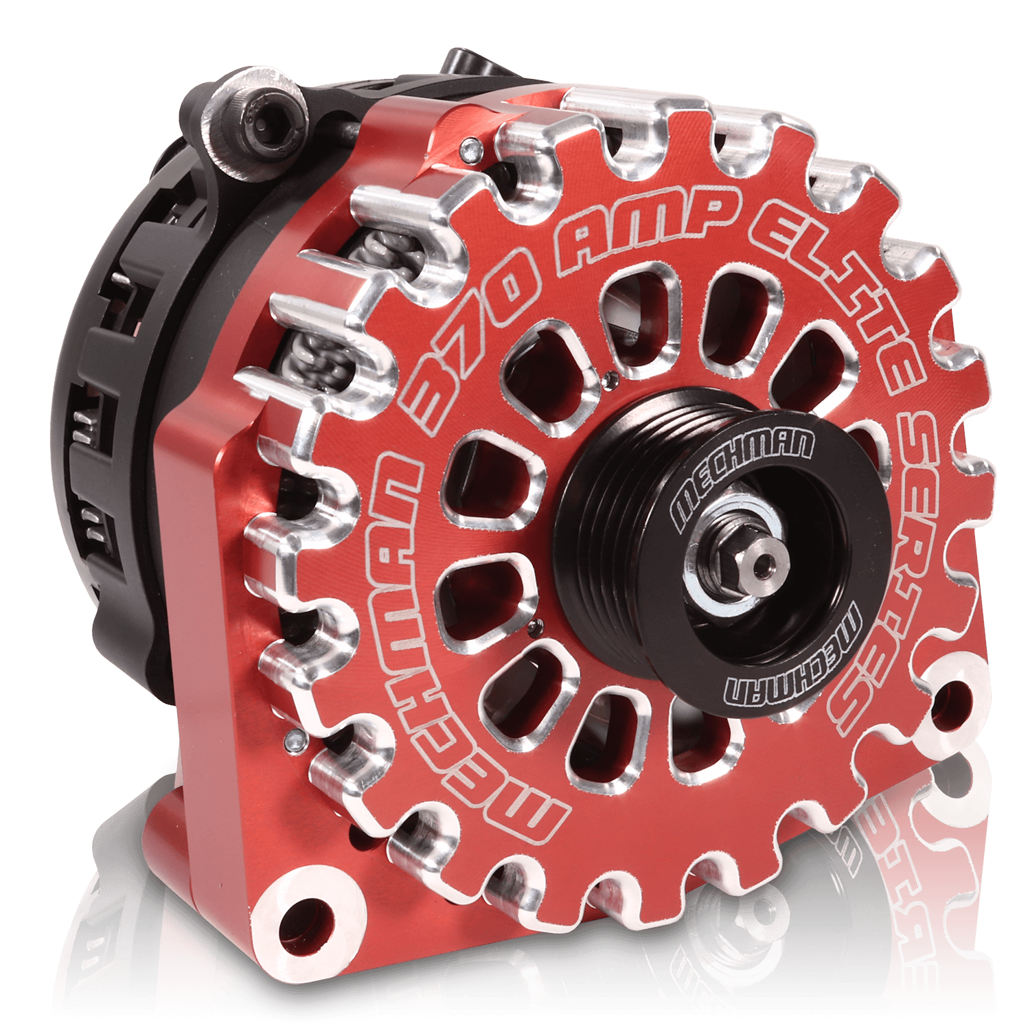 E Series 370 amp Red Billet for 2 pin GM truck | B8302370RD | by: Mechman @ the lowest price of $629.00