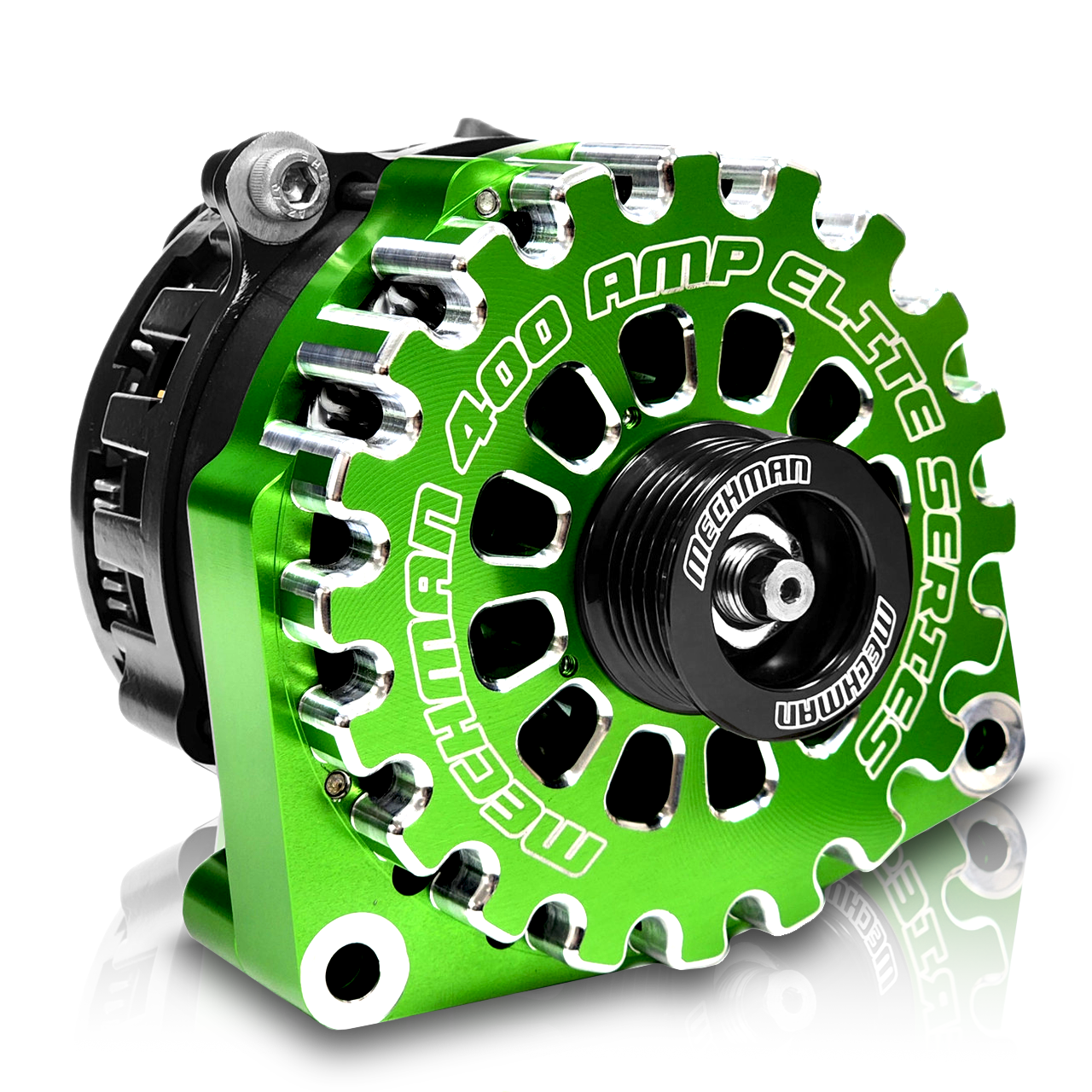 E Series 400 Amp Green Billet GM Truck | B8206400GN | by: Mechman @ the lowest price of $699.00