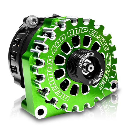 E Series 400 Amp Green Billet GM Truck | B8206400GN | by: Mechman @ the lowest price of $699.00