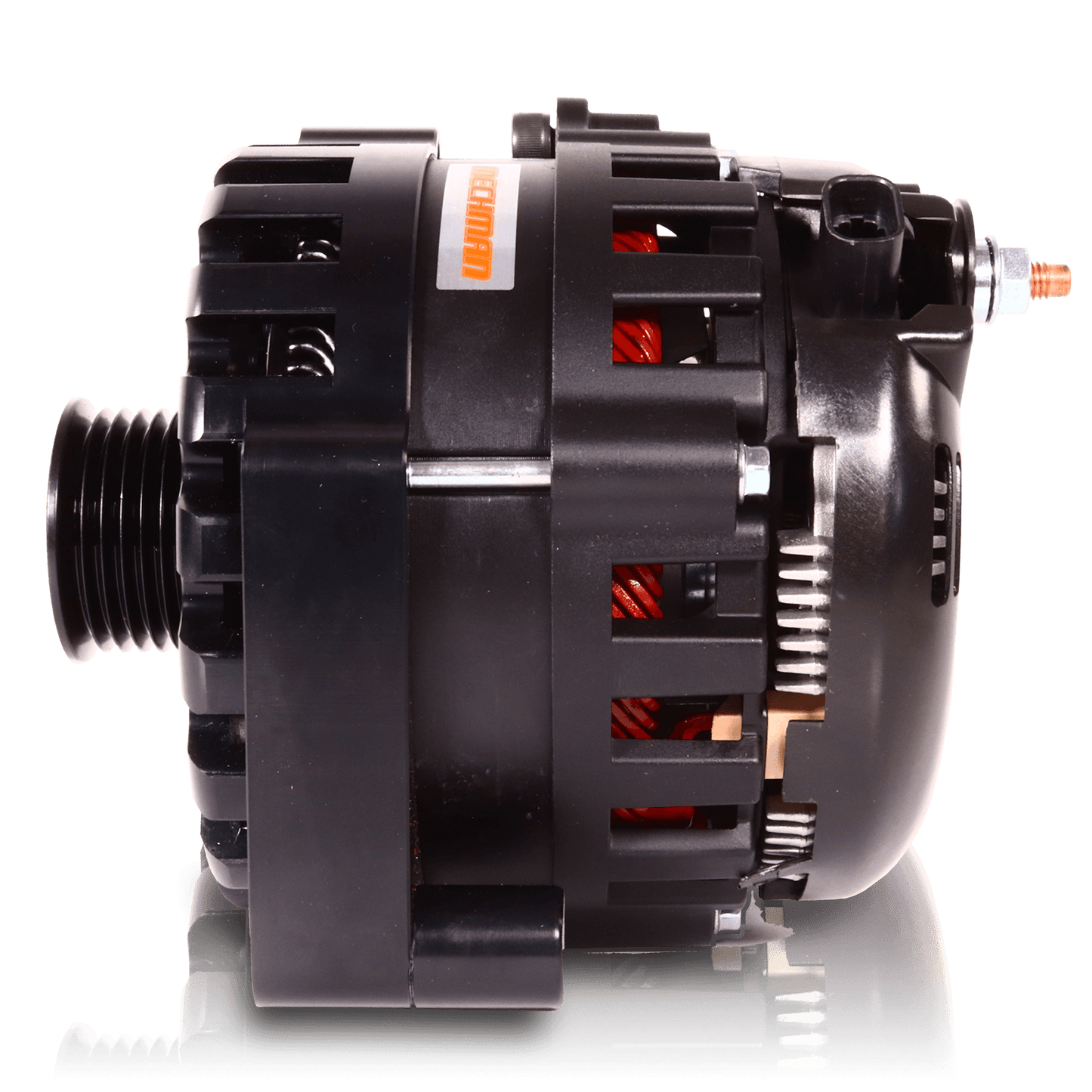 E Series 370 amp Black Billet for 2 pin GM truck | B8302370B | by: Mechman @ the lowest price of $629.00