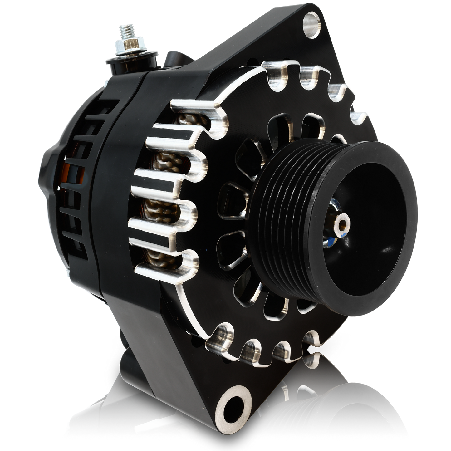 S Series Billet 240 amp 03/04 Cobra - Black Anodized