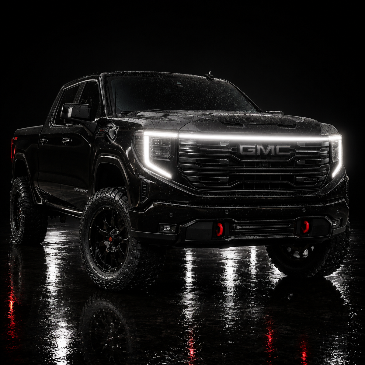 2022-2023 GMC Sierra 1500 LED Grille Light Kit – AT4/AT4X/Denali/Denali Ultimate/SLT/Elevation, IP67