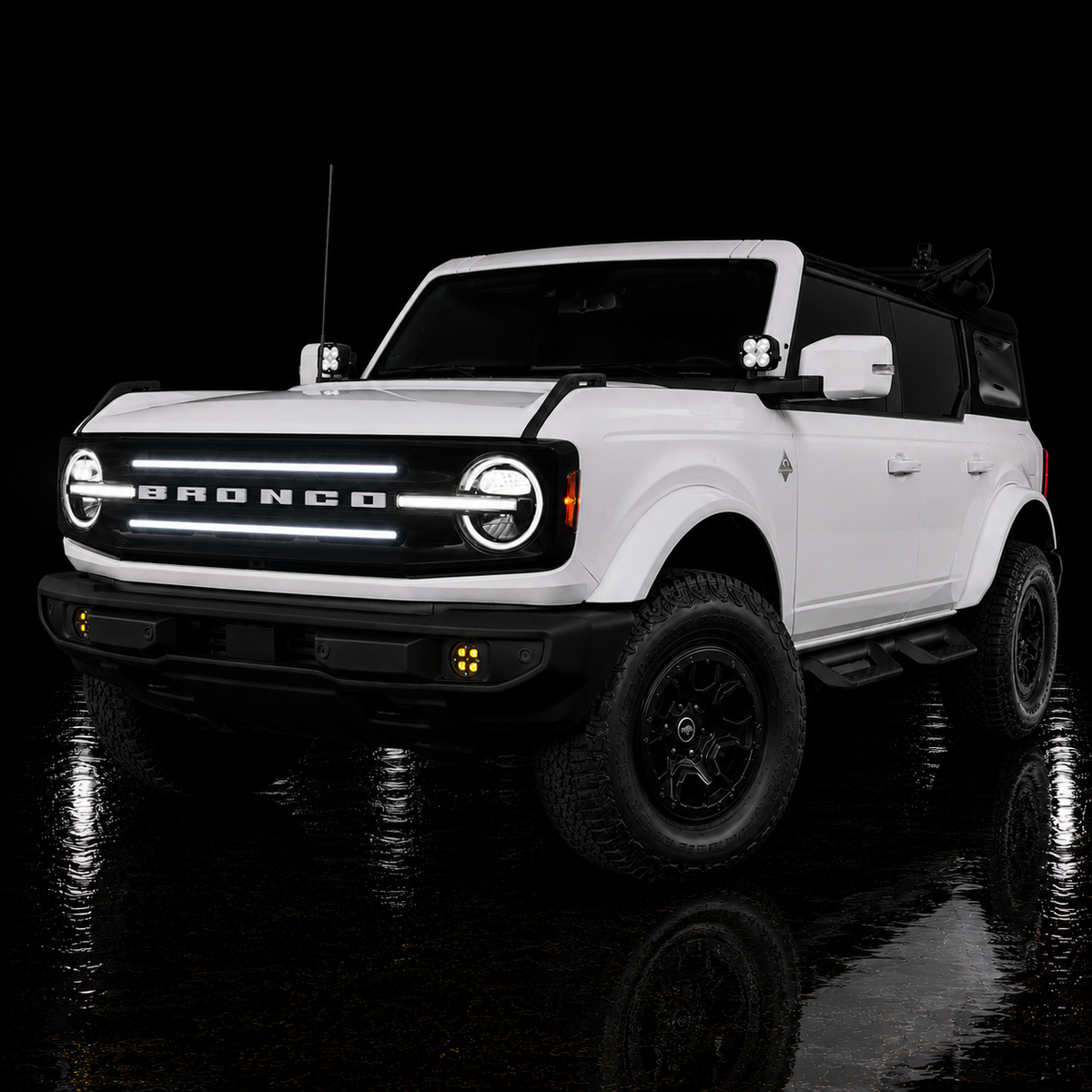 Ford Bronco Big Bend LED Grill Lights | 2021-2023 Models