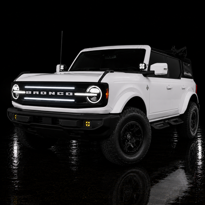 Ford Bronco Wildtrack LED Grill Lights | 2021-2023 Models