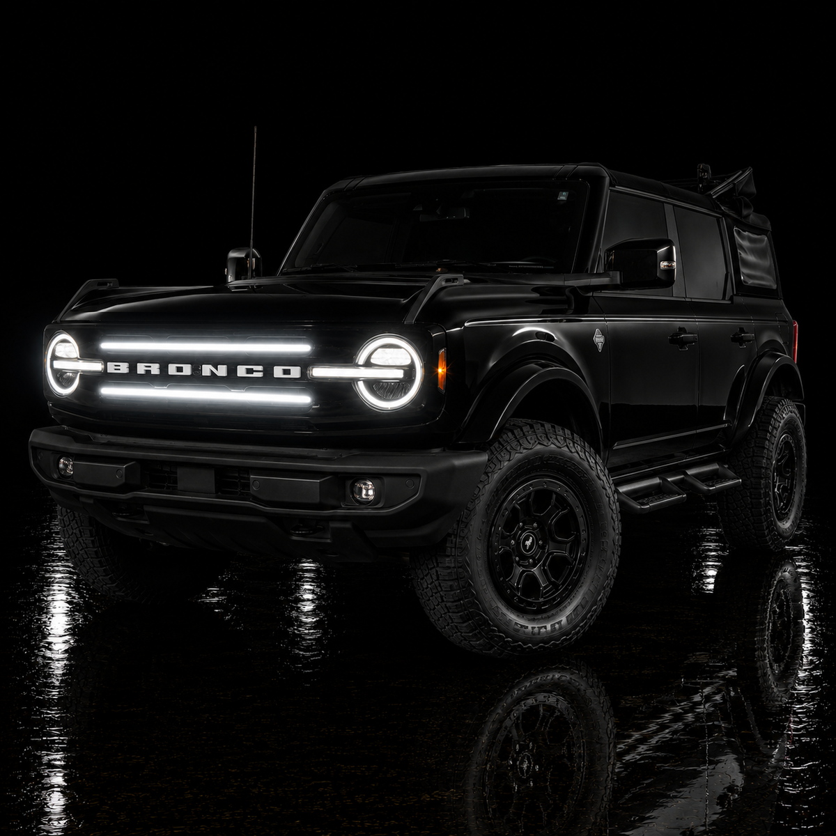 Ford Bronco Bad Lands LED Grill Lights | 2021-2023 Models
