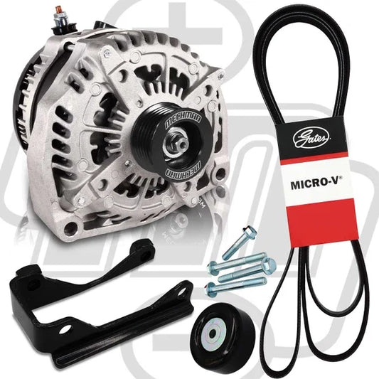 Dual Alternator Kit For 2017-2019 GM 6.6L Duramax (Includes 1 X 11348400) - Custom Color | Choose Below