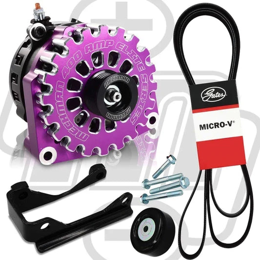 Dual Alternator Kit For 2017-2019 GM 6.6L Duramax (Includes 1 X B11348400PU) - 1.1L