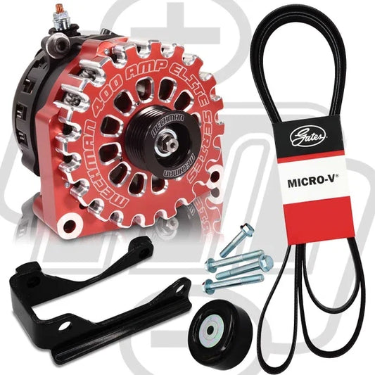 Dual Alternator Kit For 2017-2019 GM 6.6L Duramax (Includes 1 X B11348400RD) - 1.1L