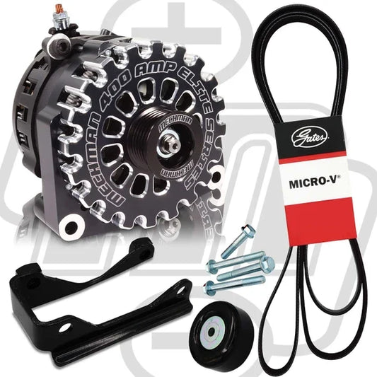 Dual Bracket 2002-2005 With Vacuum Pump & 2000-2022 GM 6.6L Duramax (Includes 1 X B11348400B) - 1.1L