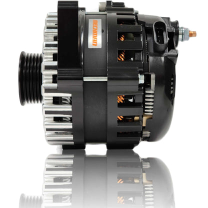 E Series Billet 250A alt - Fits 6/12 CS144 - BLACK finish | B7864250B | by: Mechman @ the lowest price of $524.00