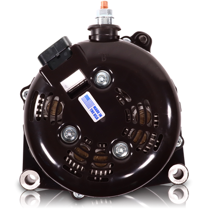 High Output 400A large case BILLET alternator for 2001-2007 GM truck 6.6l Diesel - side output stud - GOLD | B11348400GO | by: Mechman @ the lowest price of $699.00