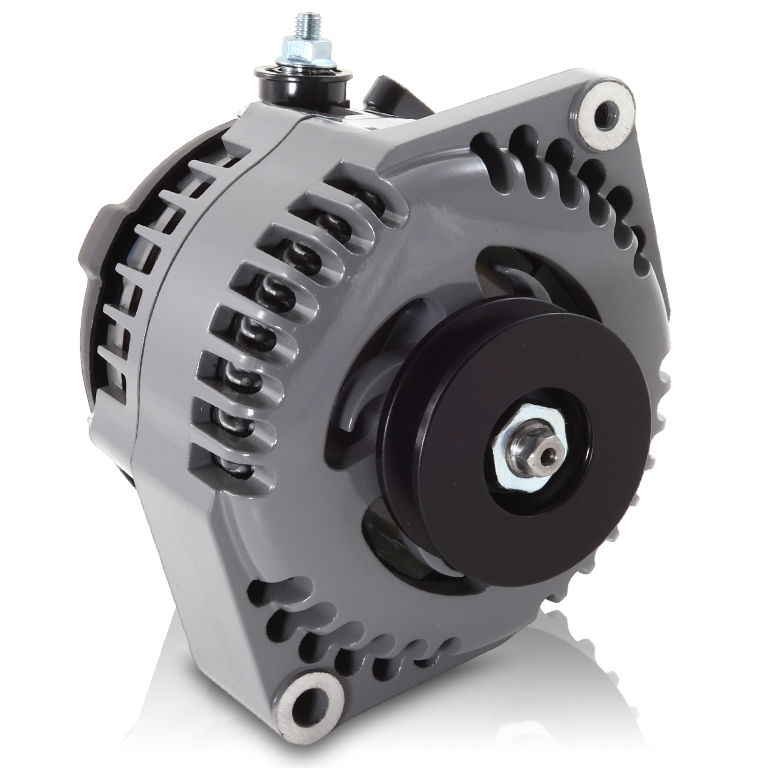 Marine 170 amp high output alternator for Ski / Wake Board Boats with 12SI 6.61 inch bolt pattern - V-Belt Pulley | M7127170 | by: Mechman @ the lowest price of $519.00