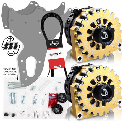 Mechman 800 Amp Gold Dual Alternator Kit for 1999 - 2004 GM Trucks | D201GO | by: Mechman @ the lowest price of $1599.00