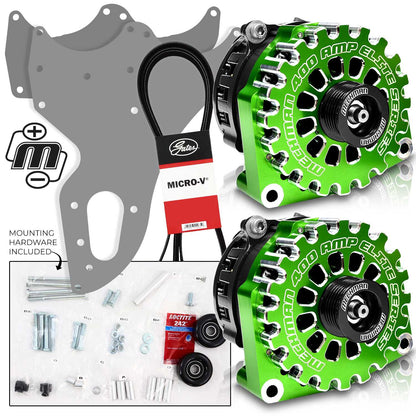 Mechman 800 Amp Green Dual Alternator Kit for 1999 - 2004 GM Trucks | D201GR | by: Mechman @ the lowest price of $1599.00