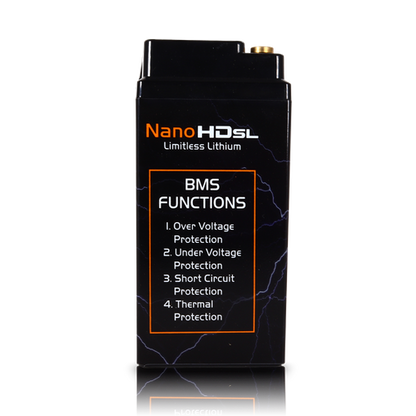 Nano -HD SL 12AH Motorcycle / Power sports Battery (BCI 20 Case)
