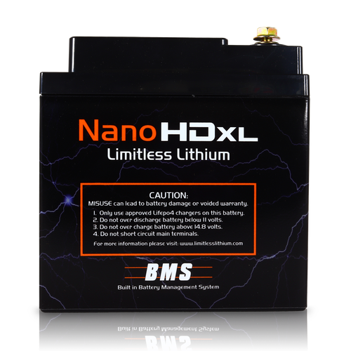 Nano -HD XL Motorcycle / Power sports Battery