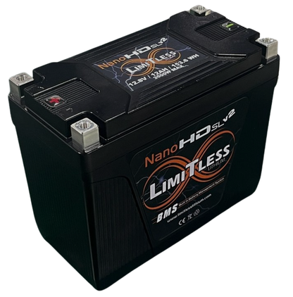 Nano -HD SLv2 12AH Motorcycle / Power sports Battery (BCI 20 Case)