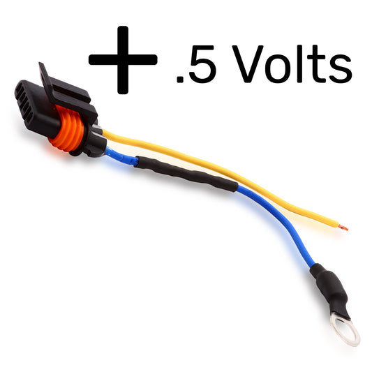 P101-L-1 Voltage boost harness for GM 4 pin regulators for a .5 (half) volt increase for Lithium batteries.