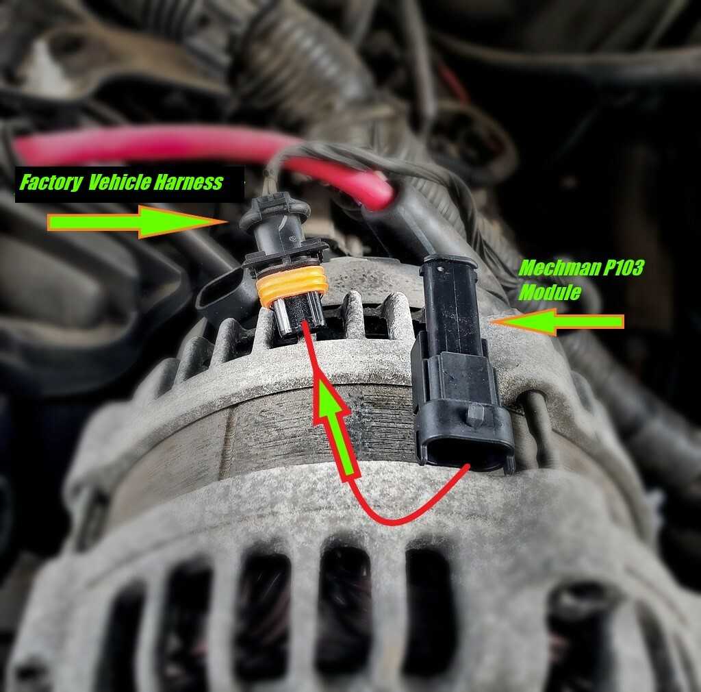 P103 Gm 2 Pin Module for use with factory 05> GM vehicles WITH Mechman alternator | P103 | by: Mechman @ the lowest price of $29.99