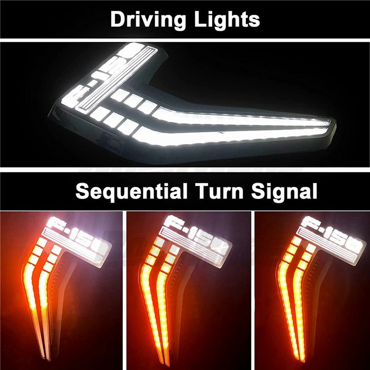 2021-2023 Ford F150 Side-Vent LED Badges