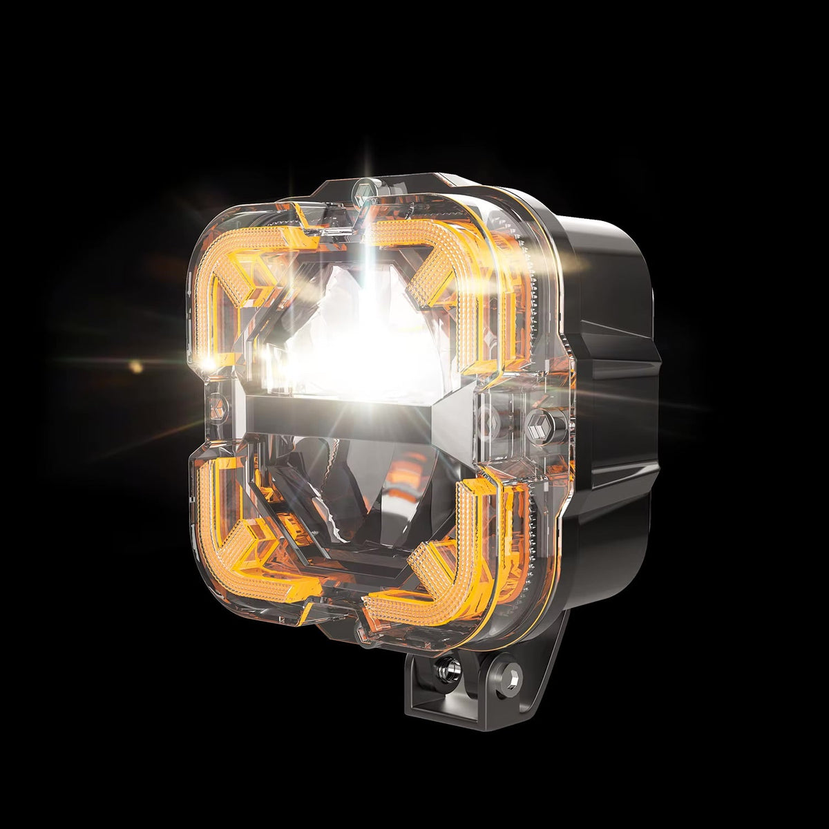 4" High-Low Beam Pod Lights + DRL | 90W | 8000lm | IP67 Waterproof