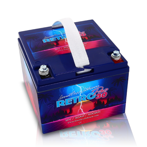 Retro Pro 30 Limitless Lithium With 3.5A Battery Maintainer