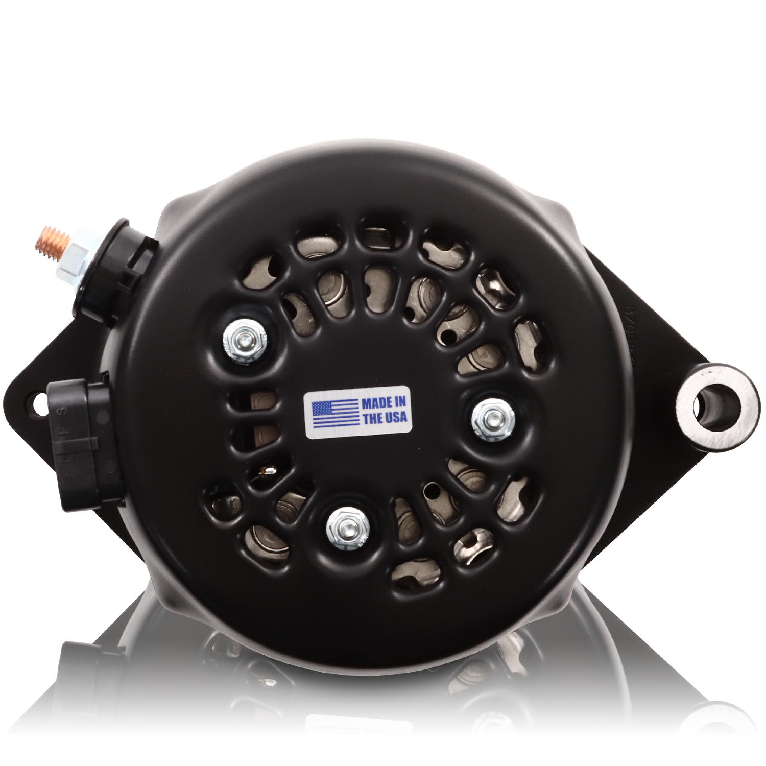 S Series Billet 320a racing alt - 6/12 Ford 6S - Black | B7771320B | by: Mechman @ the lowest price of $599.00