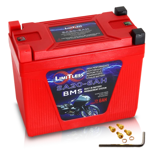 Shake Awake 20 Case 6Ah Smart Motorcycle battery