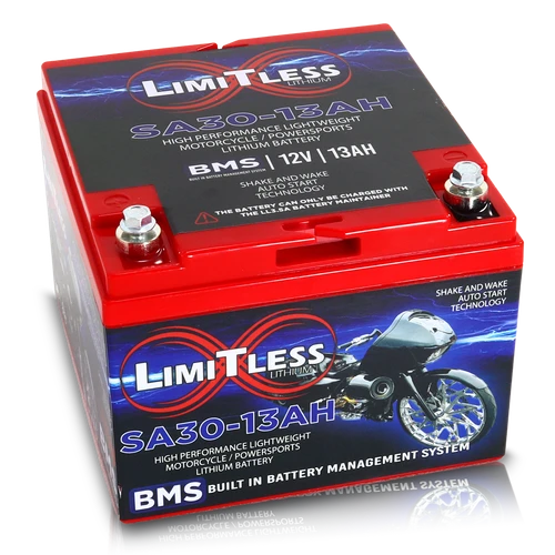 Shake Awake 30 Case 13Ah Smart Motorcycle battery