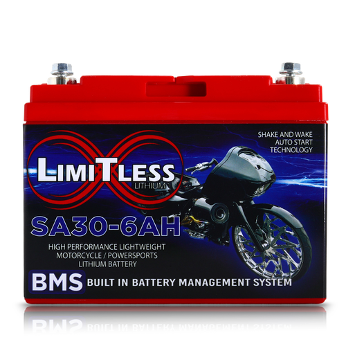 Shake Awake 30 Case 6Ah Smart Motorcycle battery