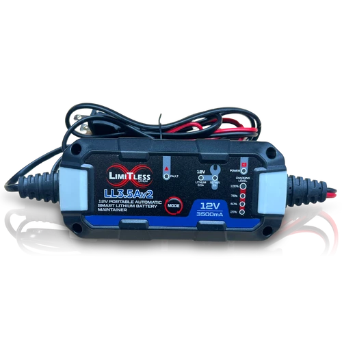 Limitless Lithium Stock Voltage  3.5A Battery Maintainer v2  (Sodium / Lifepo4)