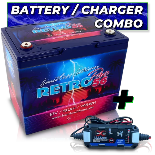 Retro Pro 56 Limitless Lithium with 3.5A Battery Maintainer