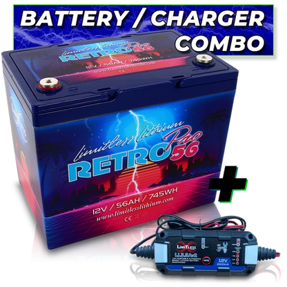 Retro Pro 56 Limitless Lithium with 3.5A Battery Maintainer